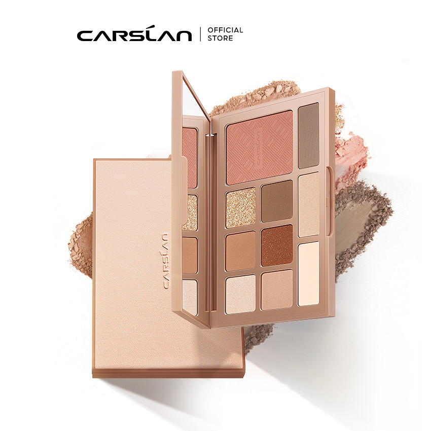 Merit Beauty Makeup - Carslan 10 warna halus Twinkle komprehensif