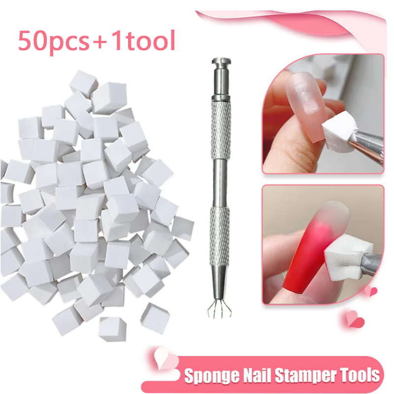 Blush Brush Kabuki - 50/150 Buah Alat Stempel Seni Kuku