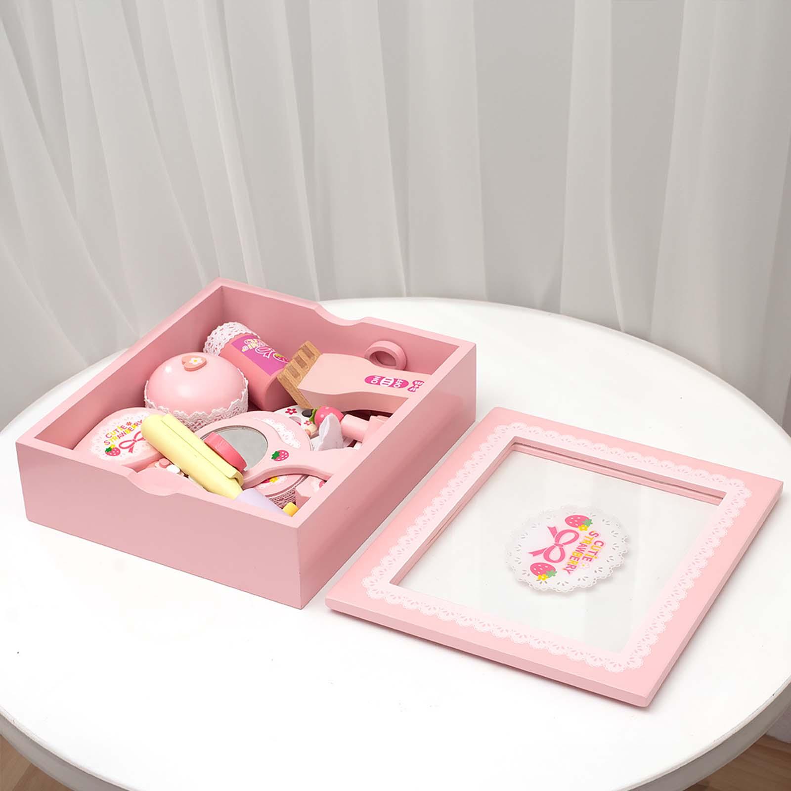 Beauty Makeup Games For Girls - Set Mainan Kecantikan Kayu untuk Anak