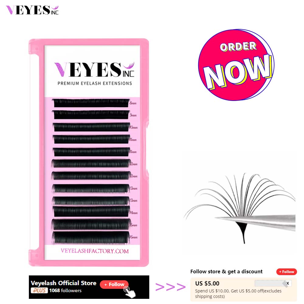 Beauty Flower Makeup - Veyes Inc Bulu Mata Ekstensi Mengipasi