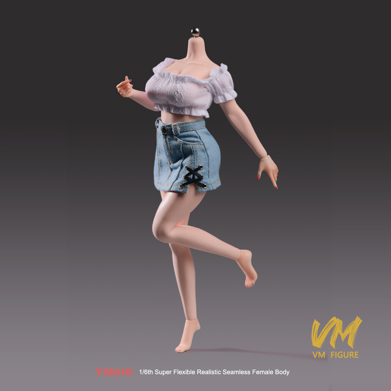 Beauty Makeup For Kids - Figur Aksi Wanita Skala 1/6 YM610