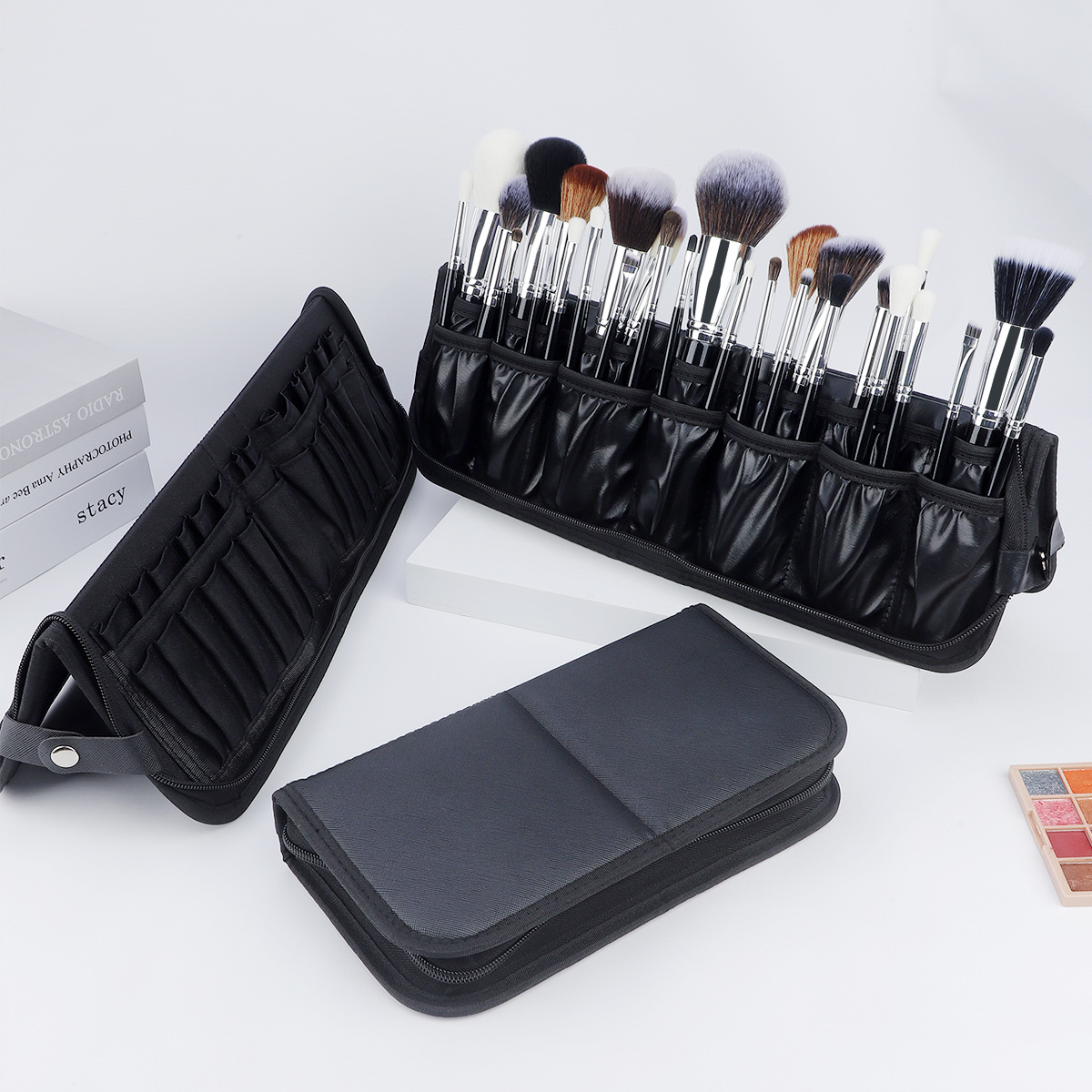 Tas Makeup Lipat Besar Warna H - Beauty Makeup Organizer ulasan dan harga