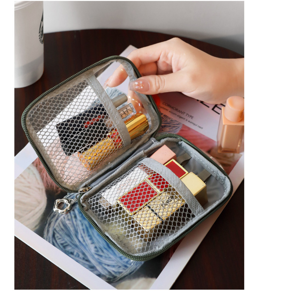 Kantong Penyimpanan Makeup Tra - Beauty Makeup Organizer ulasan dan harga