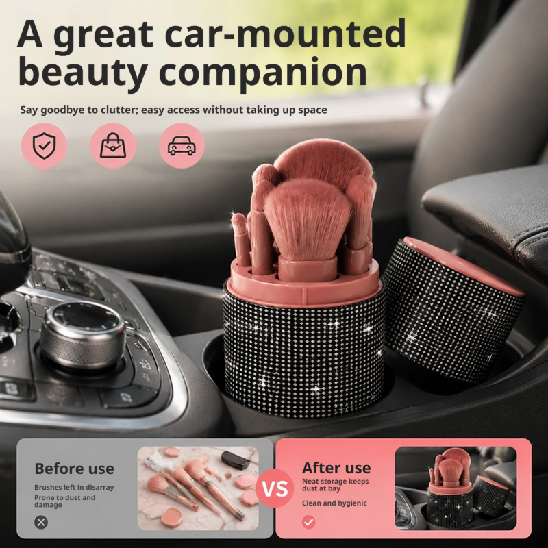 Tabung Penyimpanan Kuas Kosmet - Beauty Makeup Organizer ulasan dan harga