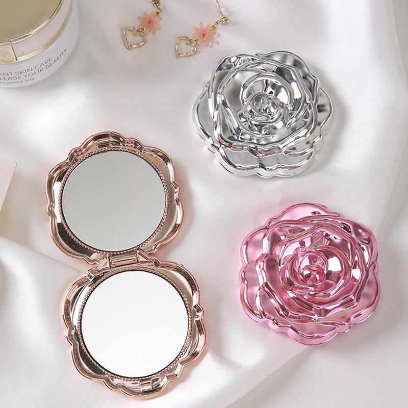 Cermin Mini Portabel Bunga Maw - Beauty Flower Makeup ulasan dan harga
