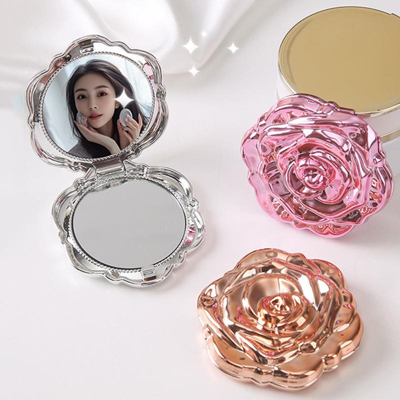 Cermin Mini Portabel Bunga Maw - Beauty Flower Makeup ulasan dan harga