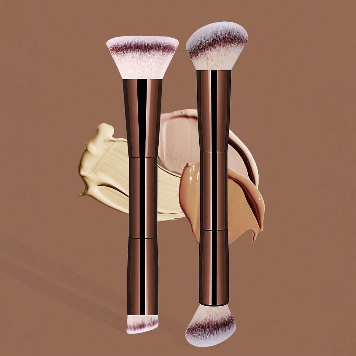 Kuas Rias Kepala Ganda Portabe - Makeup Beauty Ro ulasan dan harga