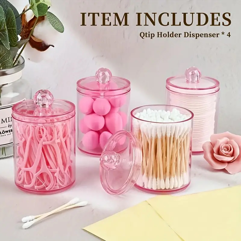 Kotak penyimpanan kapas transp - Beauty Makeup Organizer ulasan dan harga