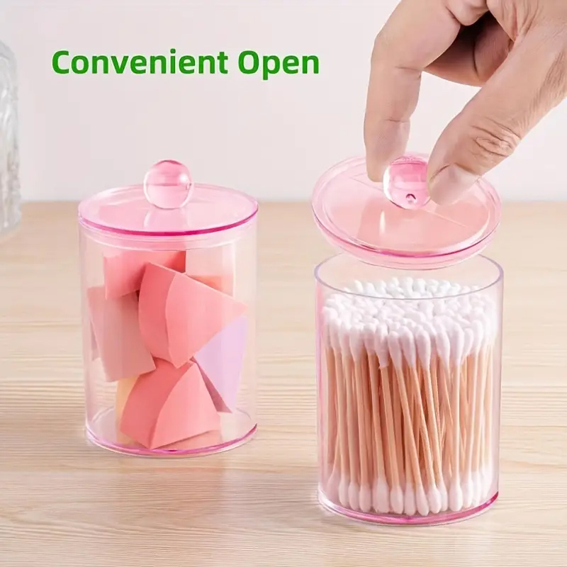 Kotak penyimpanan kapas transp - Beauty Makeup Organizer ulasan dan harga