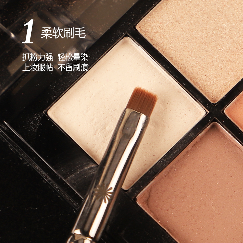 Piccasso Abu-abu Kuas Makeup 7 - Makeup Beauty Ro ulasan dan harga