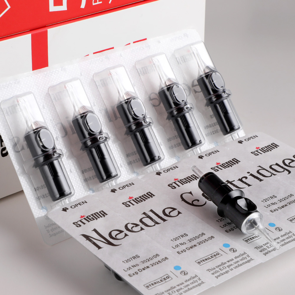 STIGMA 50 buah kartrid tato ja - Merit Beauty Makeup ulasan dan harga