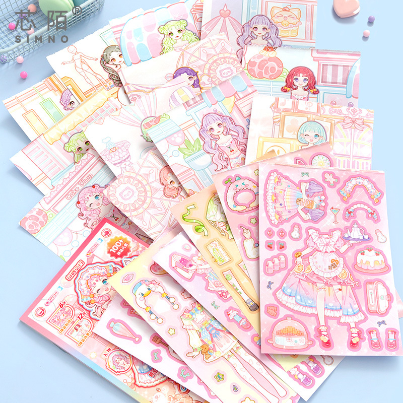 Buku Stiker Permainan Berdanda - Beauty Makeup Games For Girls ulasan dan harga
