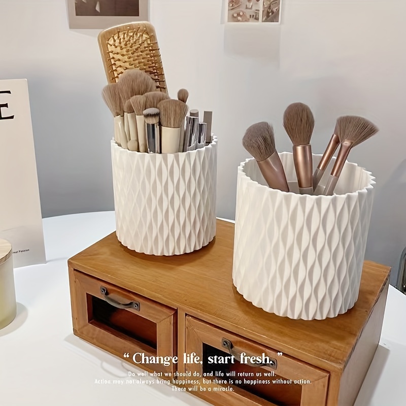 Desktop kotak penyimpanan kosm - Blush Brush Kabuki ulasan dan harga