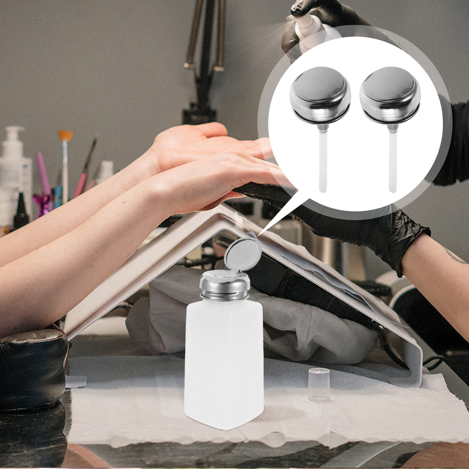 5 Buah Tutup Botol Pompa Tekan - Makeup And Beauty ulasan dan harga
