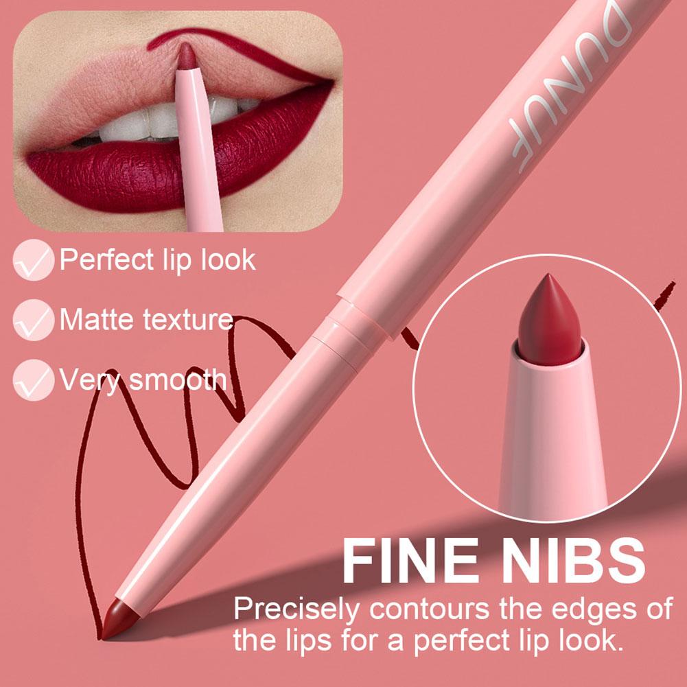 6 Buah Kit Pensil Lip Liner Li - Beauty Flower Makeup ulasan dan harga