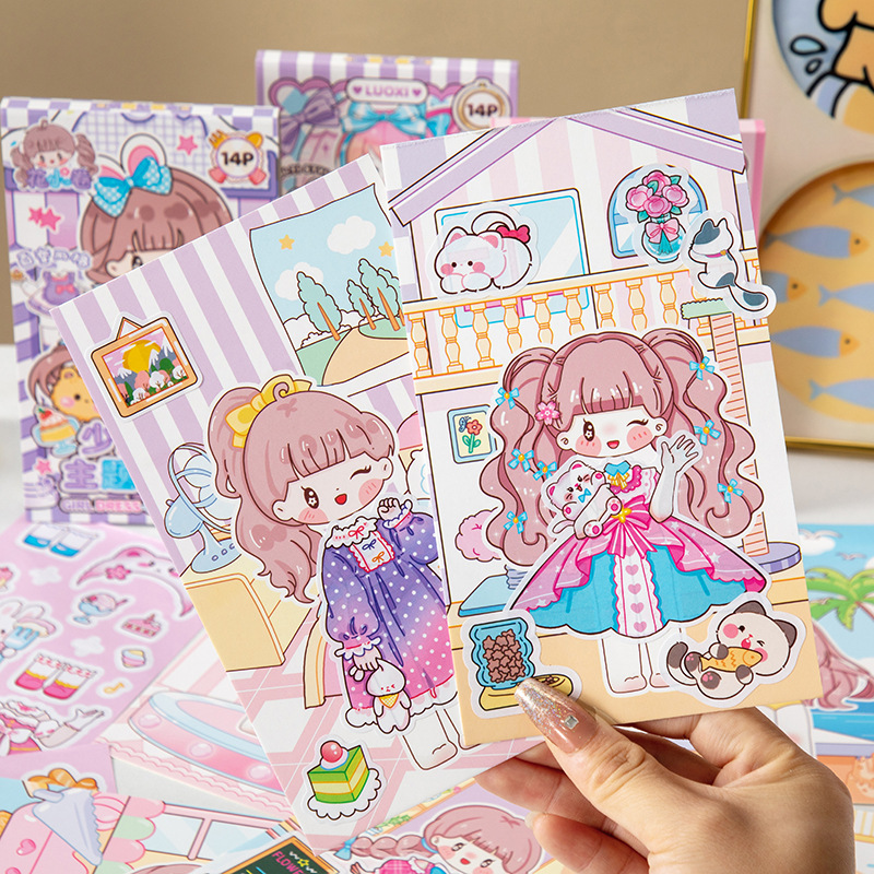 Buku Stiker Permainan Berdanda - Beauty Makeup Games For Girls ulasan dan harga