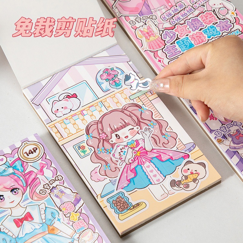 Buku Stiker Permainan Berdanda - Beauty Makeup Games For Girls ulasan dan harga