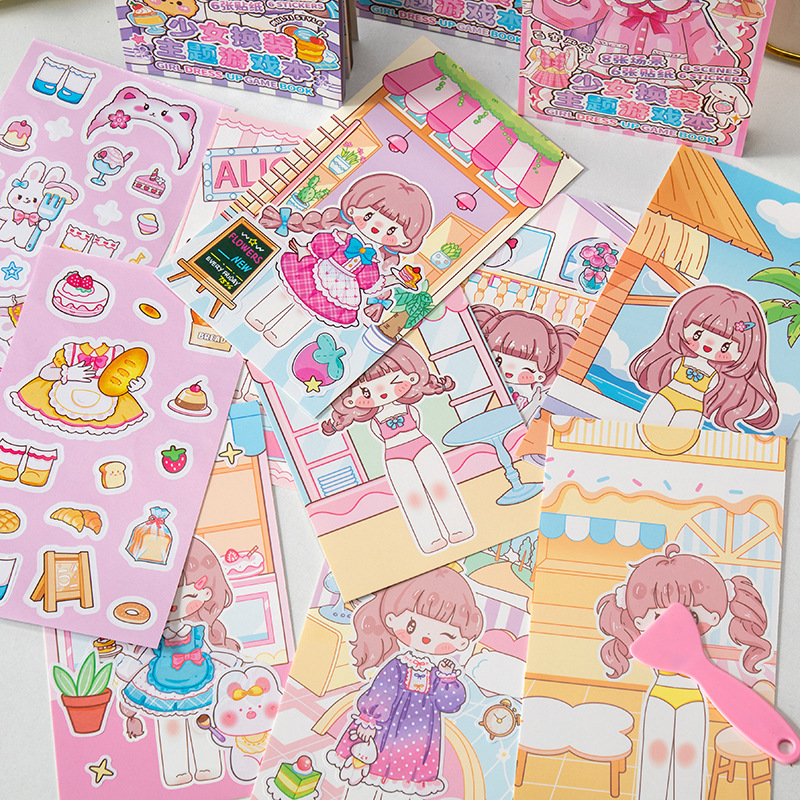 Buku Stiker Permainan Berdanda - Beauty Makeup Games For Girls ulasan dan harga