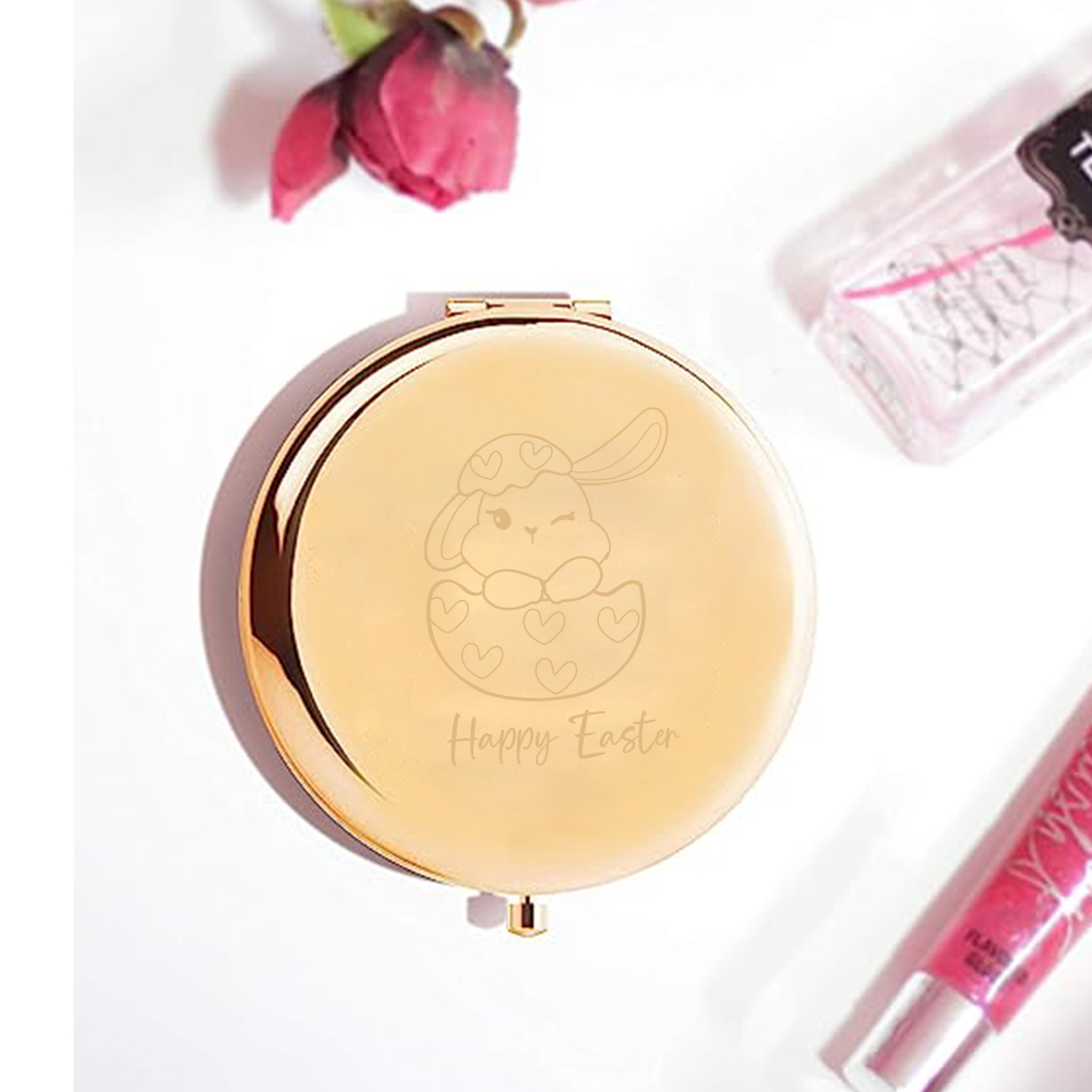 1 Buah Cermin Saku Kartun Keli - Makeup And Beauty ulasan dan harga