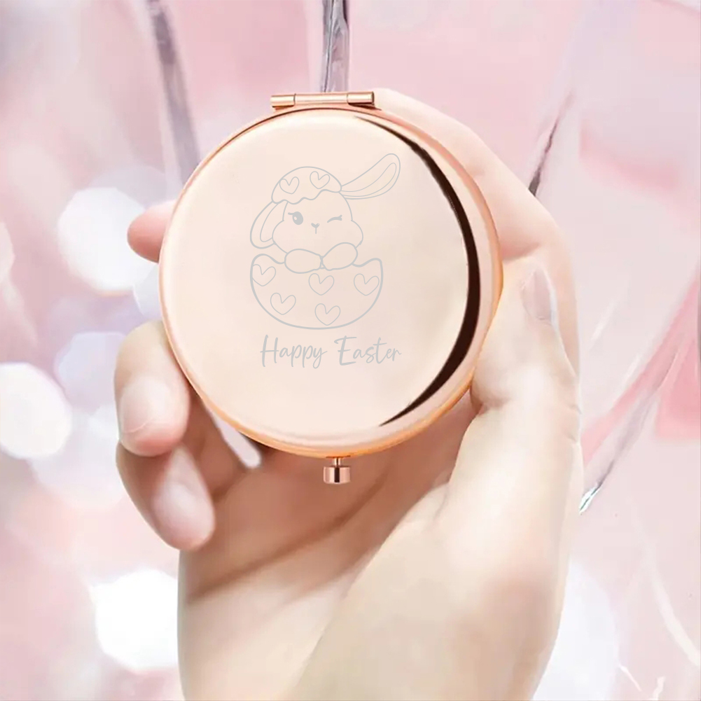 1 Buah Cermin Saku Kartun Keli - Makeup And Beauty ulasan dan harga
