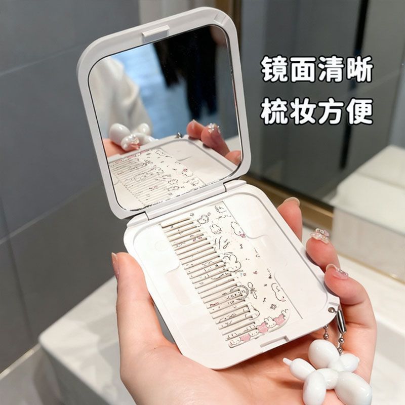 Set Sisir Cermin Dua Sisi Miff - Beauty Makeup Edit ulasan dan harga