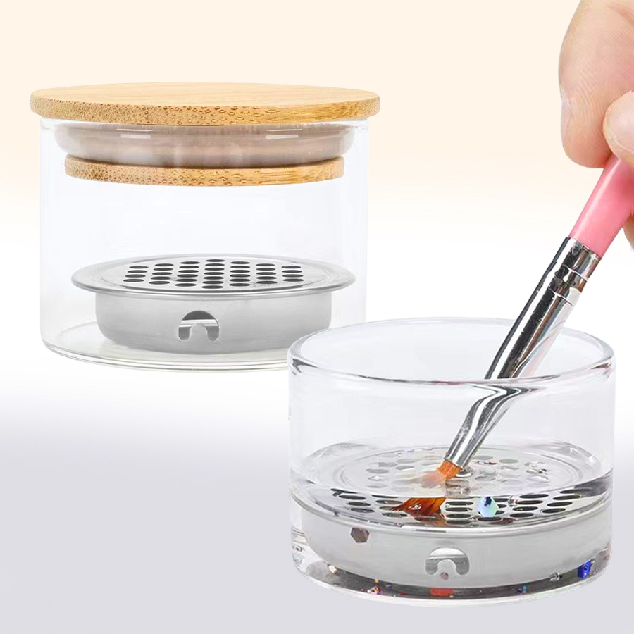 Cawan Pencuci Kuas Nail Art, P - Blush Brush Kabuki ulasan dan harga