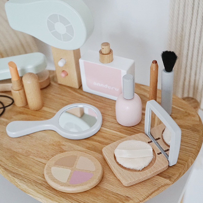 Set Mainan Rias Simulasi Kayu  - Beauty Makeup For Kids ulasan dan harga