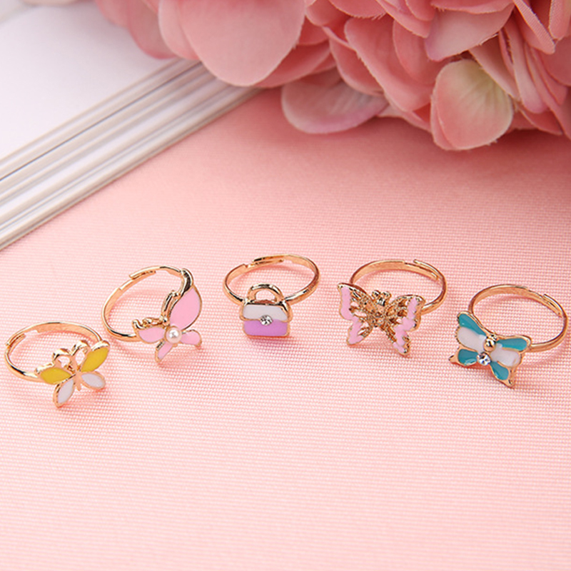 10/20 buah cincin lucu anak-an - Beauty Makeup For Kids ulasan dan harga