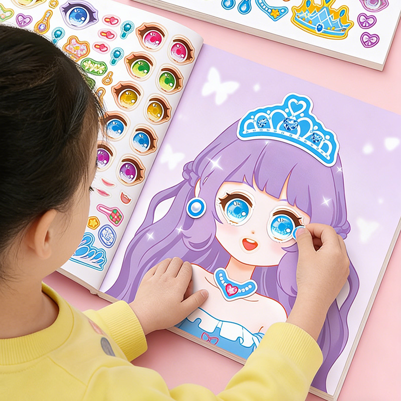 Stiker Rias Putri, Buku Stiker - Beauty Makeup Games For Girls ulasan dan harga