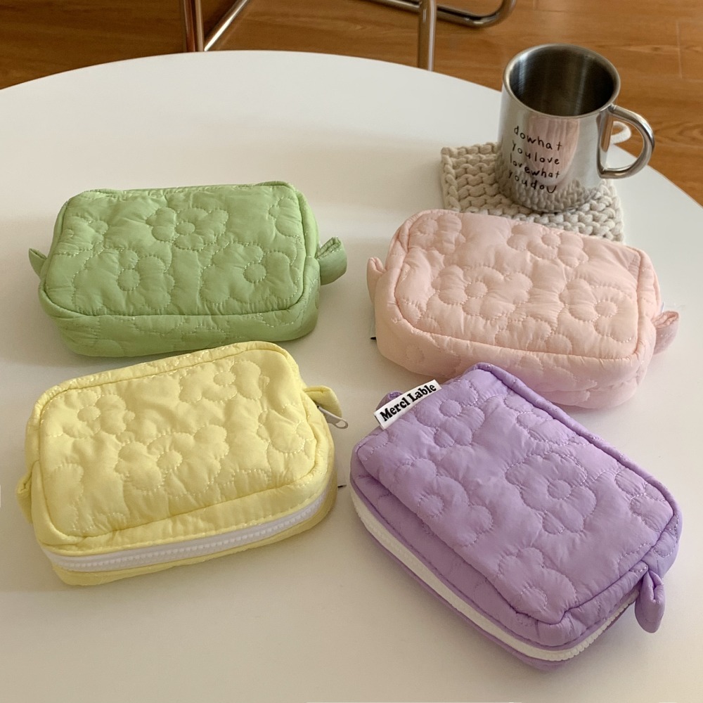 Tas penyimpanan Makeup katun w - Beauty Flower Makeup ulasan dan harga