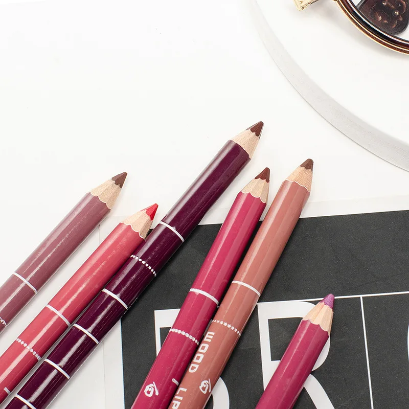 Pensil garis bibir berwarna hi - Beauty Flower Makeup ulasan dan harga