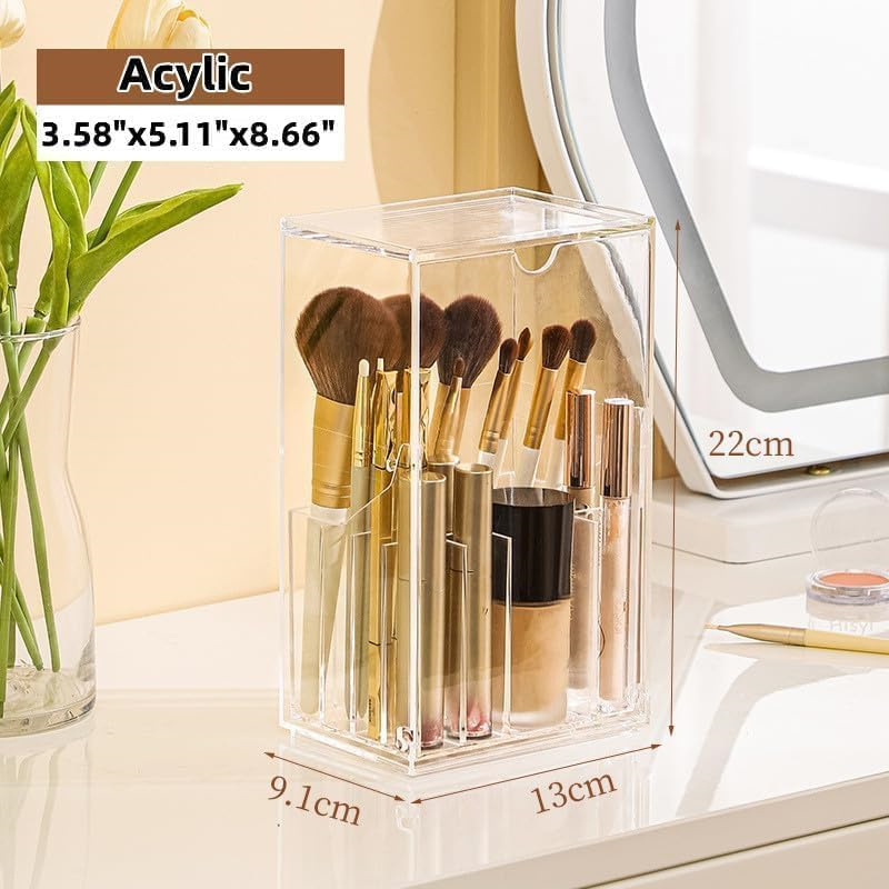 Kotak penyimpanan kuas rias, p - Beauty Makeup Organizer ulasan dan harga