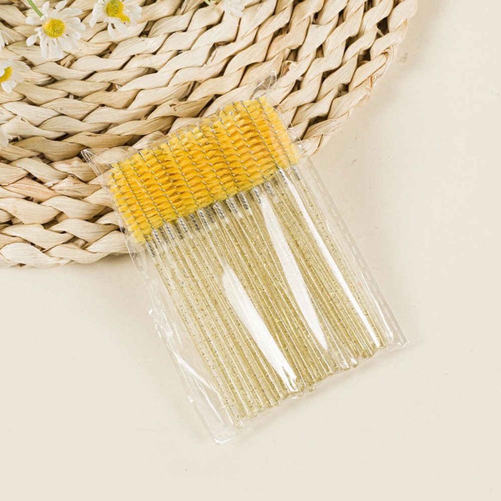 50-100 Buah Sisir Kuas Bulu Ma - Makeup Beauty Ro ulasan dan harga
